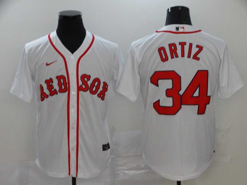 Red Sox 34 David Ortiz White 2020 Nike Cool Base Jersey,We sell and wholesale Red Sox 34 David Ortiz White 2020 Nike Cool Base Jersey on line form chian!